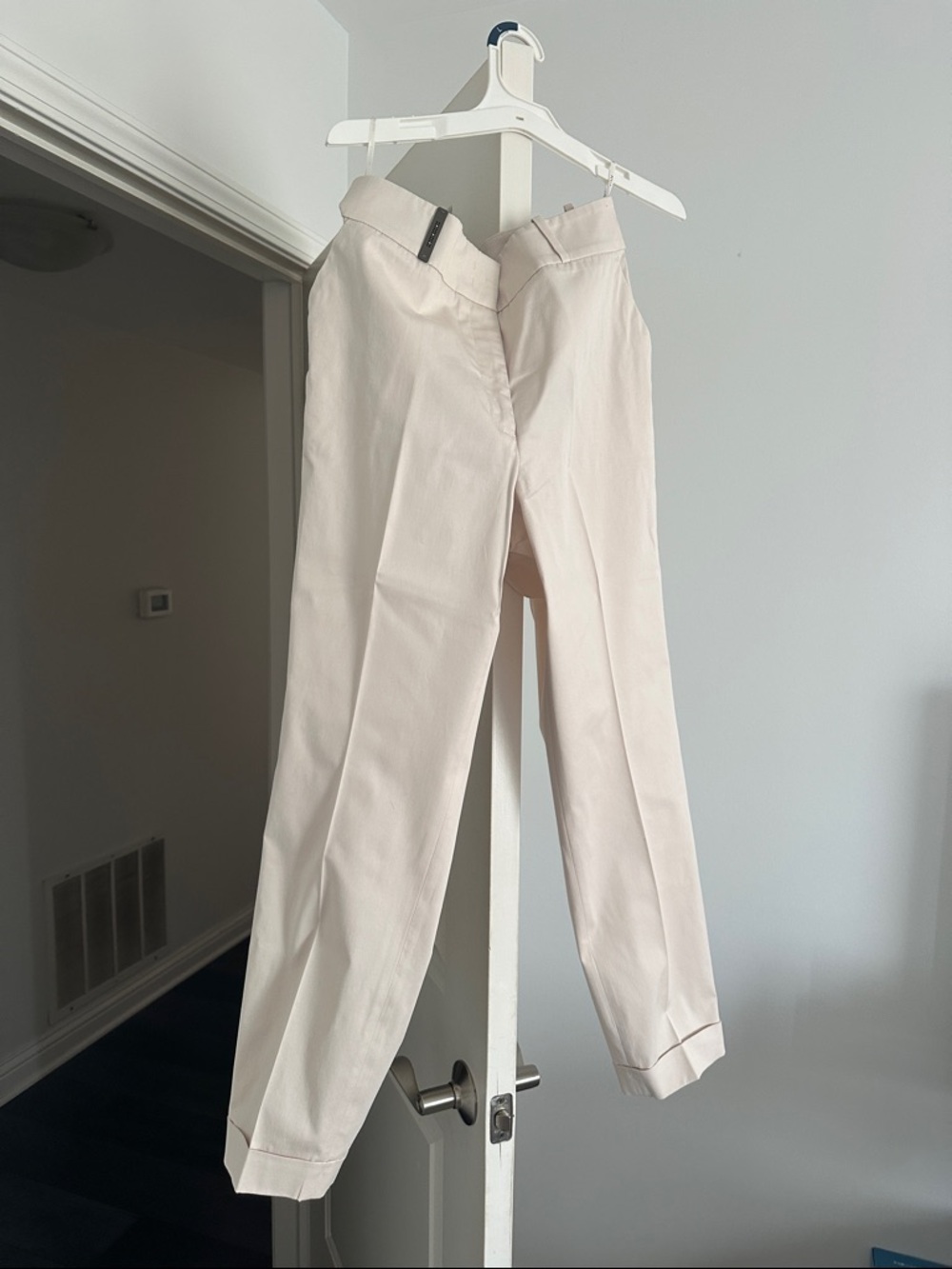 Peserico Womens  Beige Tapered Chino